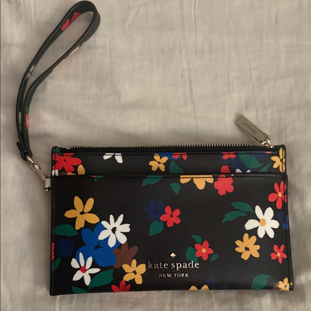 Kate Spade Multicolor Floral Wristlet